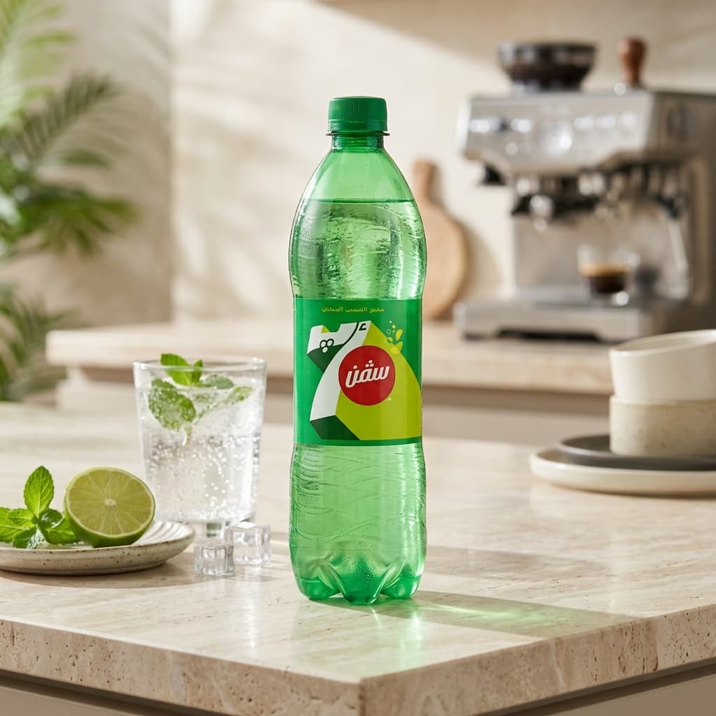 سفن أب مشروب غازي بنكهة الليمون - 1